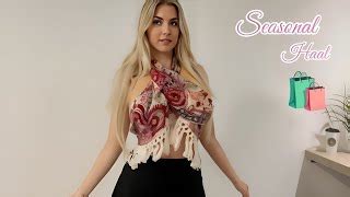 K Amazing New Transparent Lingerie Try On Haul See Everything See Through Try On Haul Angel Try