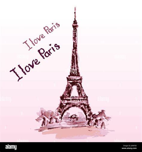 Eiffel Tower Vintage Love