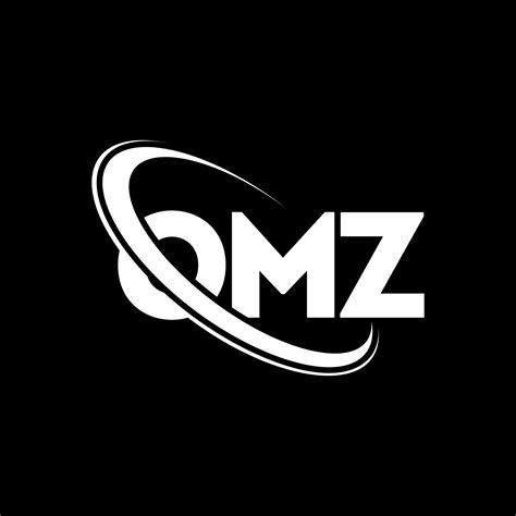 OMZ logo. OMZ letter. OMZ letter logo design. Initials OMZ logo linked ...
