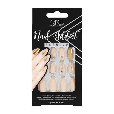 K B Ardell Nail Addict Nude Jeweled Stk Billigparfume Dk