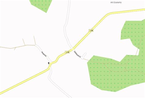 Kasnevitz Stadtplan mit Satellitenbild und Hotels von Rügen