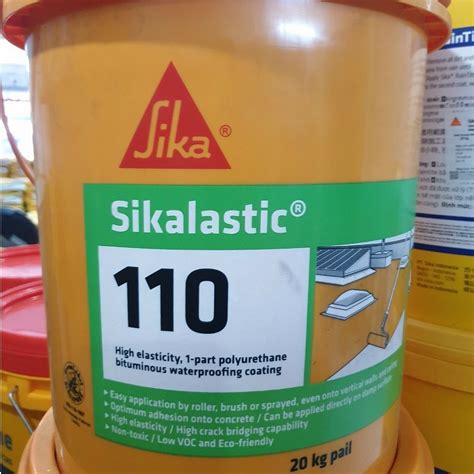 Sika Lastic 110 Chống Thấm Gốc PU Đàn Hồi Cao Tavaco vn