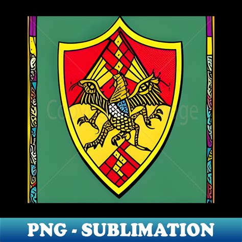 Medieval Coat of Arms - Retro PNG Sublimation Digital Downlo - Inspire ...