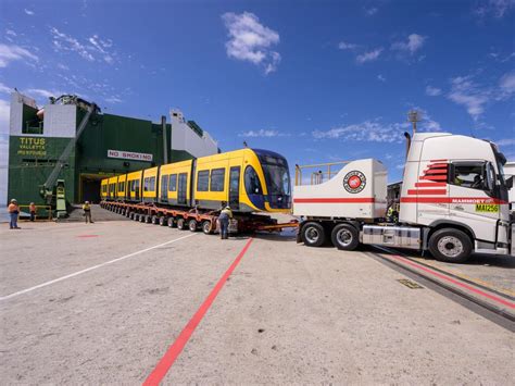 New Gold Coast tram arrives at Port of Brisbane after 26,000km trip | NT News