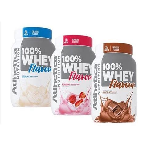 100 Whey Flavour 900g Atlhetica Nutrition Chocolate Netshoes