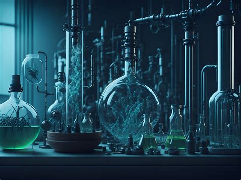 Chemical Laboratory Wallpaper