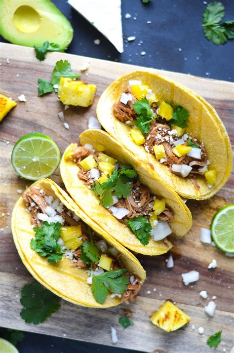 Slow Cooker Al Pastor Tacos My Modern Cookery