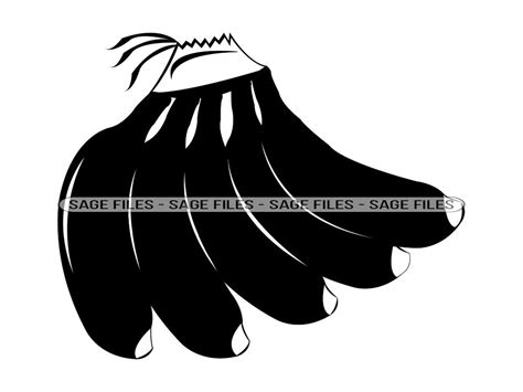 Banana 4 Svg Banana Svg Banana Clipart Files For Cricut Banana Cut Files For Silhouette Png