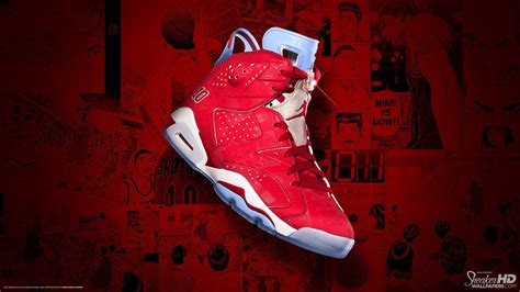 Red Jordan Shoes Wallpapers - Top Free Red Jordan Shoes Backgrounds ...