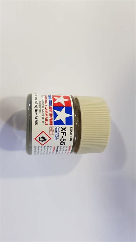 Tamiya Mini Xf 55 Deck Tan Acrylic Paint 10ml Uk