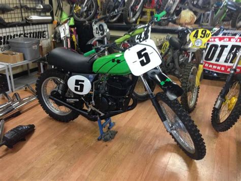 AHRMA 1975 Kawsaki KX 400 Vintage Full Bike For Sale On 2040 Motos