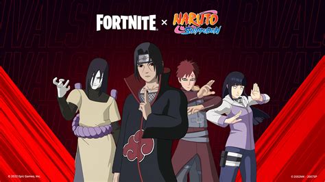 Narutos Rivals Join Team In Fortnite