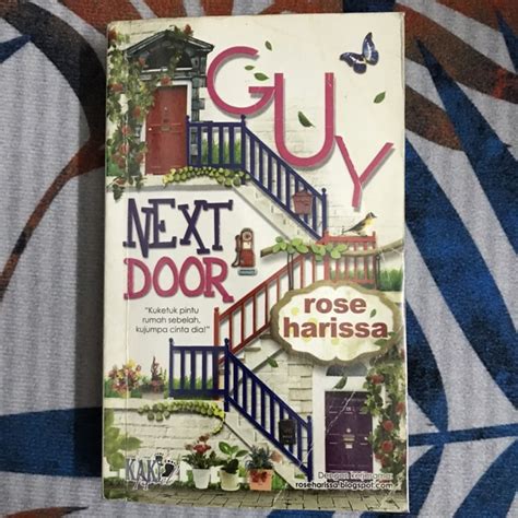 Preloved Novel Guy Next Door Tiada Penanda Buku Rose Harissa Kaki Novel