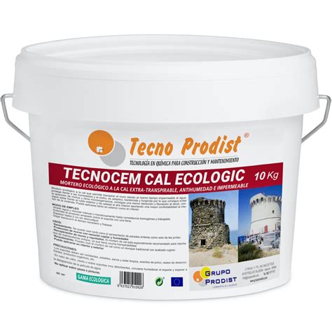 Tecnocem Cal Ecologic De Tecno Prodist Mortero A La Cal Ecol Gico