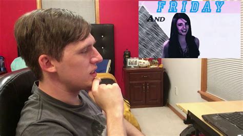 Rebecca Black Friday Reaction Youtube