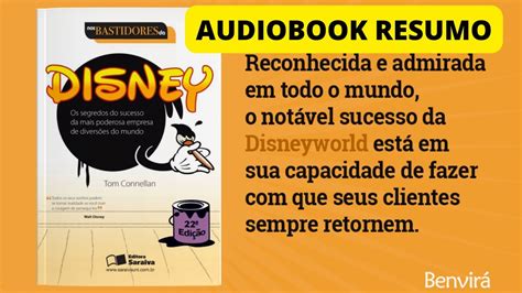 Nos Bastidores Da Disney Tom Connellon Audiobook Resumo Youtube