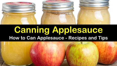 How To Can Applesauce With Amazing Results