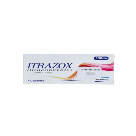Itrazox 100mg Cap.— Dawaai - Uses, Side Effect, Price In Pakistan