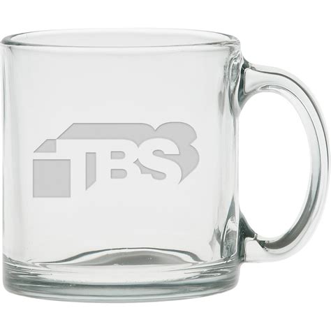 Promotional Glass Coffee Mugs (13 Oz.)