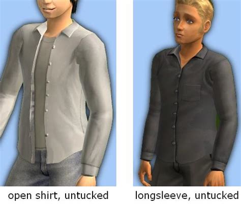 Mod The Sims 6 Meshes 70 Recolors Smooks Brothers Teen Male