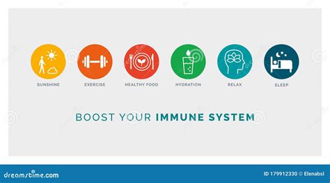 How To Boost Your Immune System Naturally Stock Vector Illustration