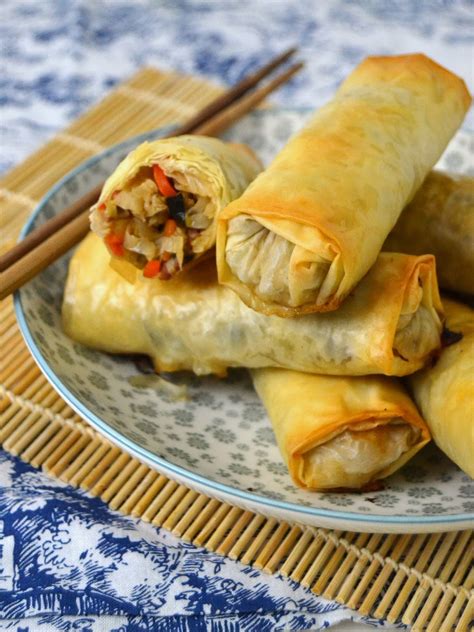 Rollitos De Primavera Caseros Al Horno Cuuking Recetas De Cocina