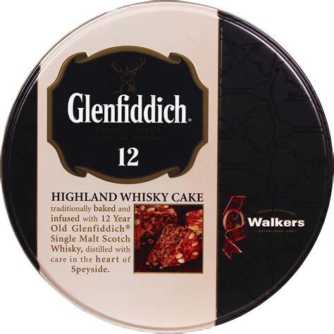 Walker S Shortbread Glenfiddich Highland Holiday Whisky Cake Luxury