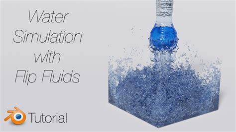 Blender Tutorial Fluid Simulation With Flip Fluids Youtube