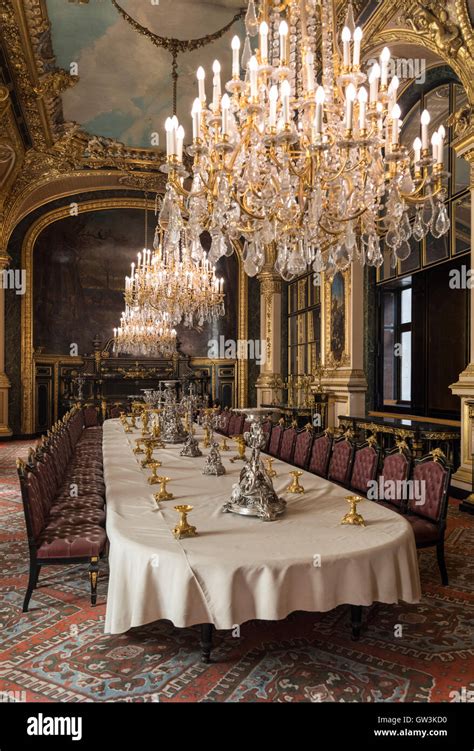 Apartments Napoleon Iii Grande Salle A Manger The Louvre Museum Hi Res