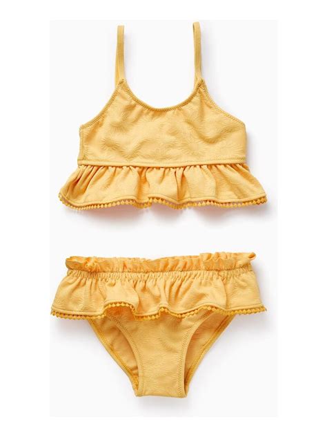 Bikini Jaune Pour Fille Jaune Kiabi 25 99