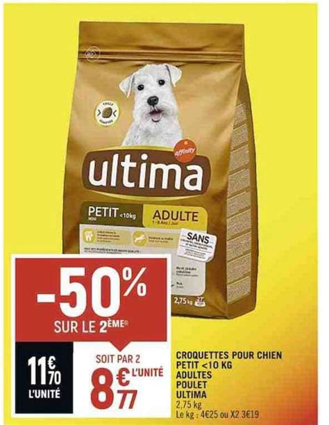 Promo Croquettes Pour Chien Petit