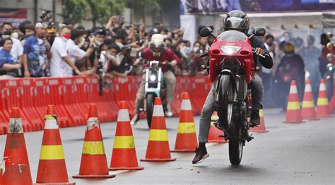 Street Race Polda Kembali Digelar Setelah Kasus Covid Melandai