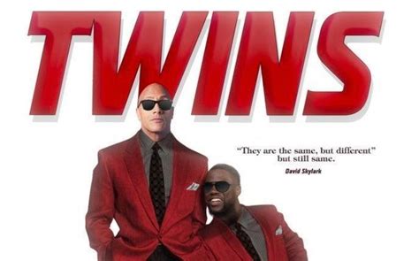 The Rock And Kevin Hart Featured In Twins Remake Fan Poster From Boss ...