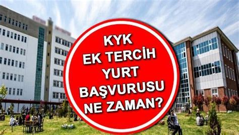 KYK EK TERCİH YURT BAŞVURU EKRANI E DEVLET GİRİŞİ 2024 2025 Ek