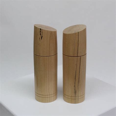 Artisanal Pepper Mill Wooden Salt And Pepper Mill Handcrafted Grinder