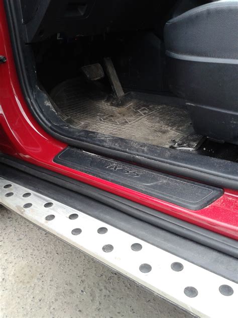 дополнительный уплотнитель на двери — Hyundai ix35, 2 л., 2014 года ...