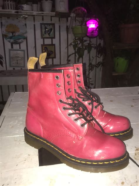 Dr Martens 1460 Fuchsia Pink Boots On Carousell