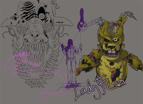 Image Fnaf Wips By Ladyfiszi Dc3d105 Fnaf The Novel Wiki