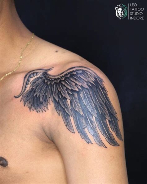 Details Shoulder Wing Tattoo Super Hot In Coedo Vn