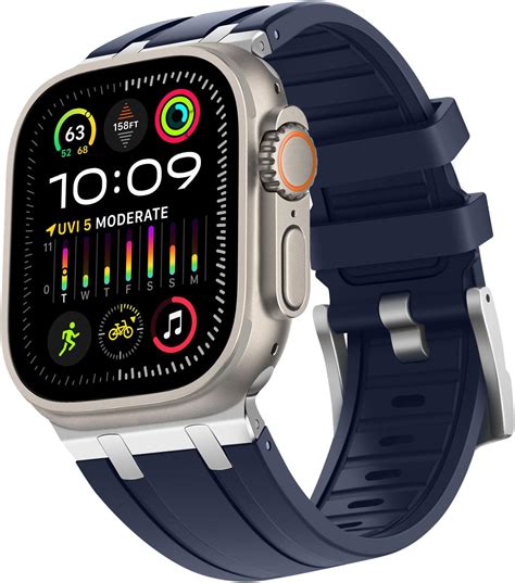 Hitzee Compatible With Apple Watch Ultra Strap Mm Liquid