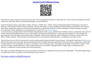 Classical Ancient Greece Essay Examples | PPT