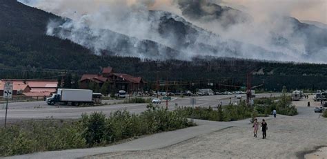 Crews Fight Wildfire Forcing Closure Of Denali National Park