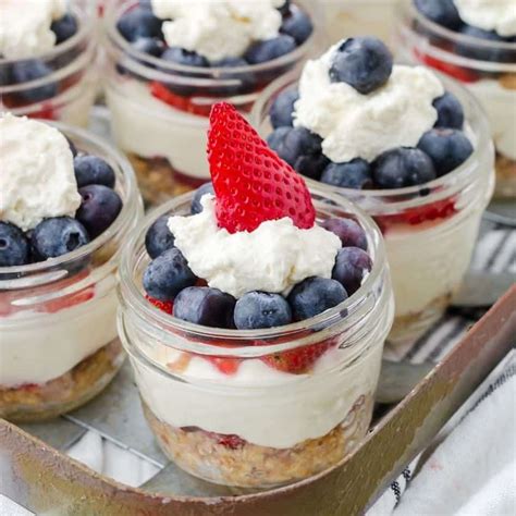 Mini Mason Jar No Bake Cheesecake In A Jar Recipe Harbour Breeze Home