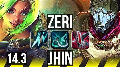 Zeri Zilean Vs Jhin Pyke Adc Quadra Dominating Na