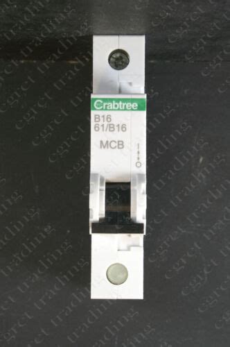 Crabtree Starbreaker B Type Mcb Minature Circuit Breaker To Bs En