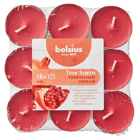 Bolsius Geurtheelicht True Scents Pomegranate Per Doos 1 St