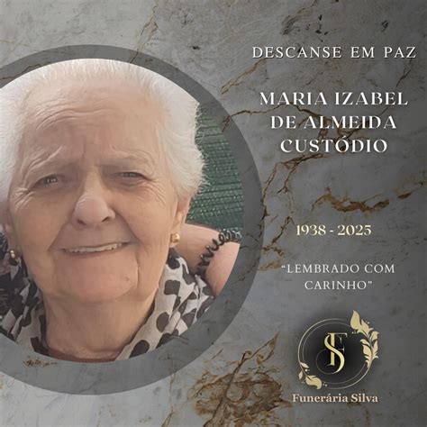 Emei Maria Isabel Pacheco De Almeida Ribeiro - Agência - Maria Izabel de Almeida Custódio Faleceu hoje dia 04, no ...