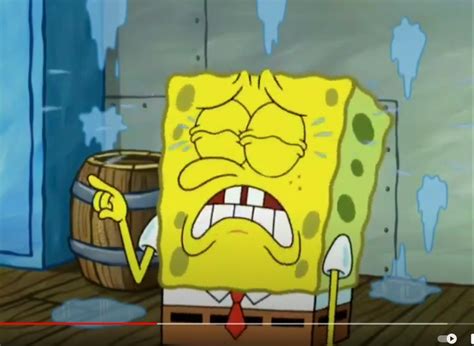 Spongebob Crying At The Crusty Crab By Wegottherockoff On Deviantart