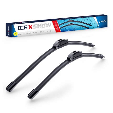 2 Wipers 24 20 Front Windshield Wiper Blades Fit For DBS 11 04 X6 19