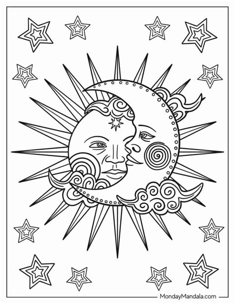 20 Sun Coloring Pages Free Pdf Printables Artofit